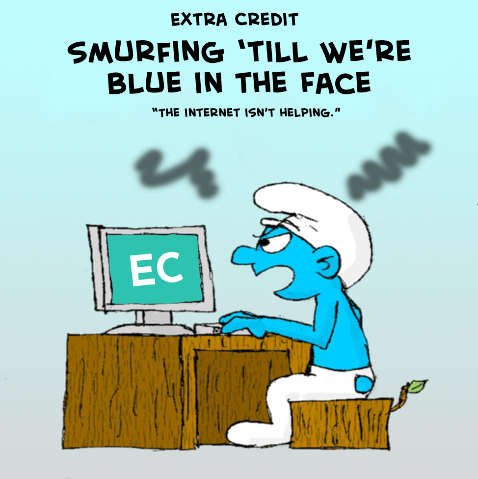 Smurfing 'till We're Blue in the Face – Extra Credit